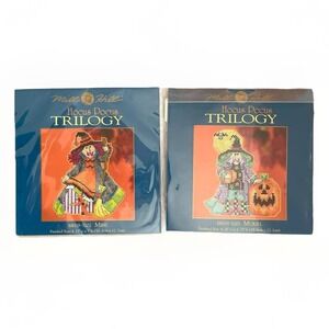 Mill Hill Hocus Pocus Trilogy 2 Cross Stitch Kits Halloween Witch Mimi Muriel